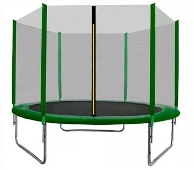 8FT Trampoline Nrog Kev Nyab Xeeb Net