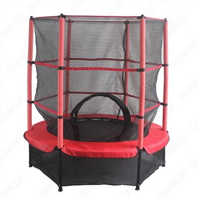 Cov menyuam yaus sab hauv tsev Trampoline